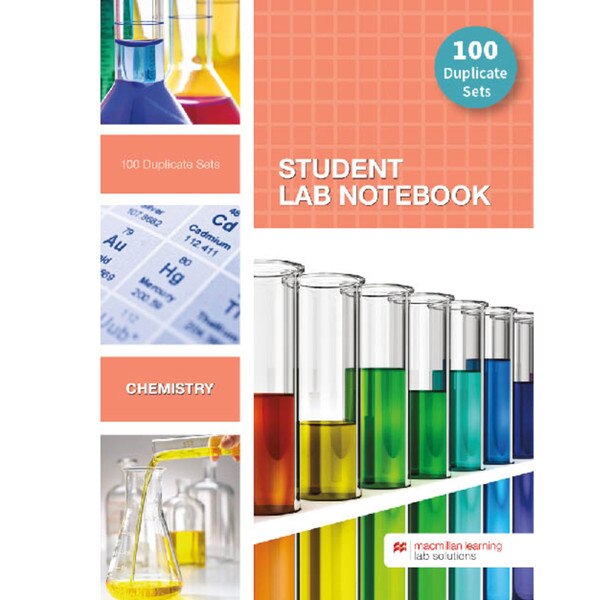 Chemistry Student Lab Notebook 100 Duplicate sets